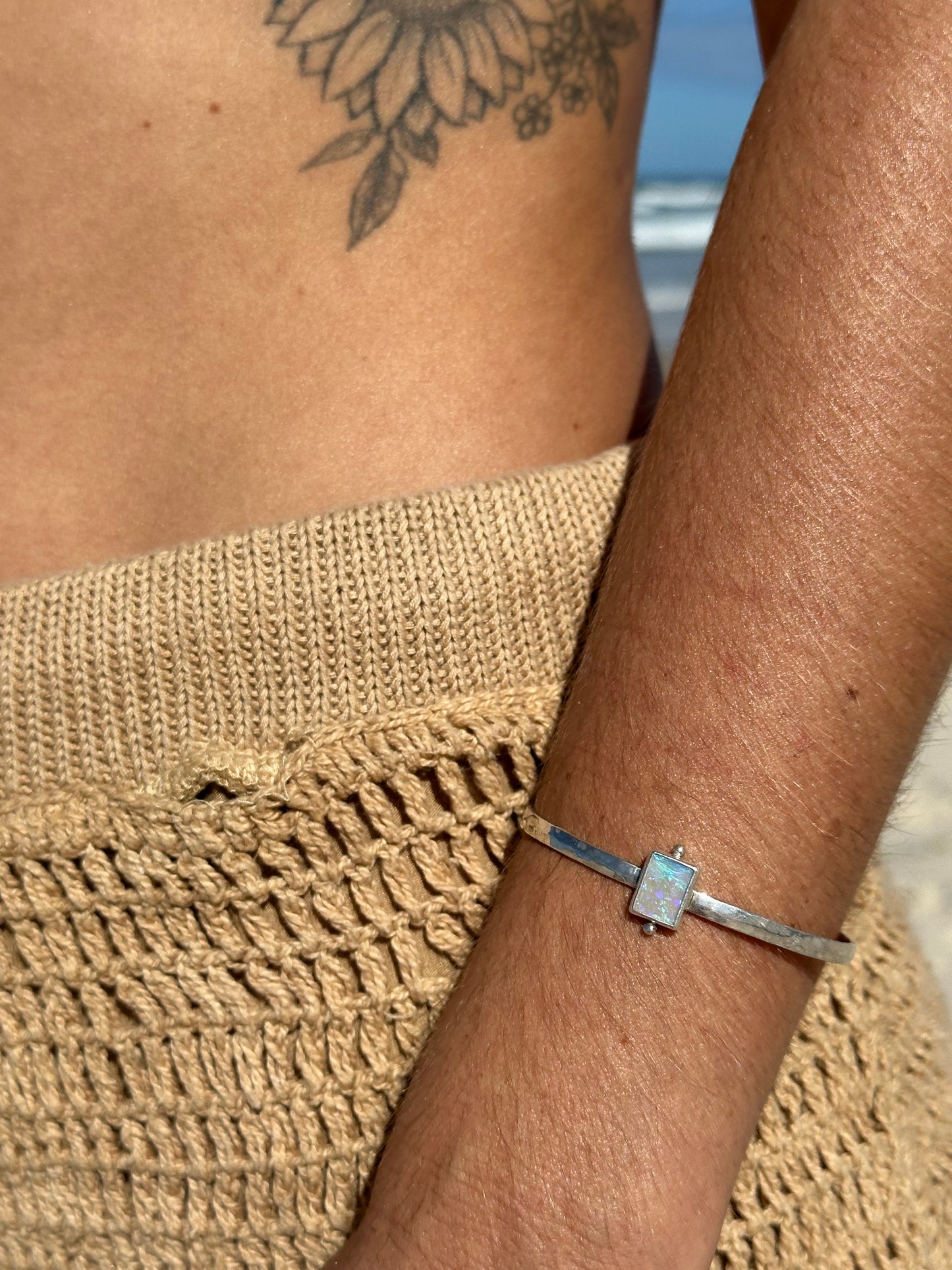Opal cuff