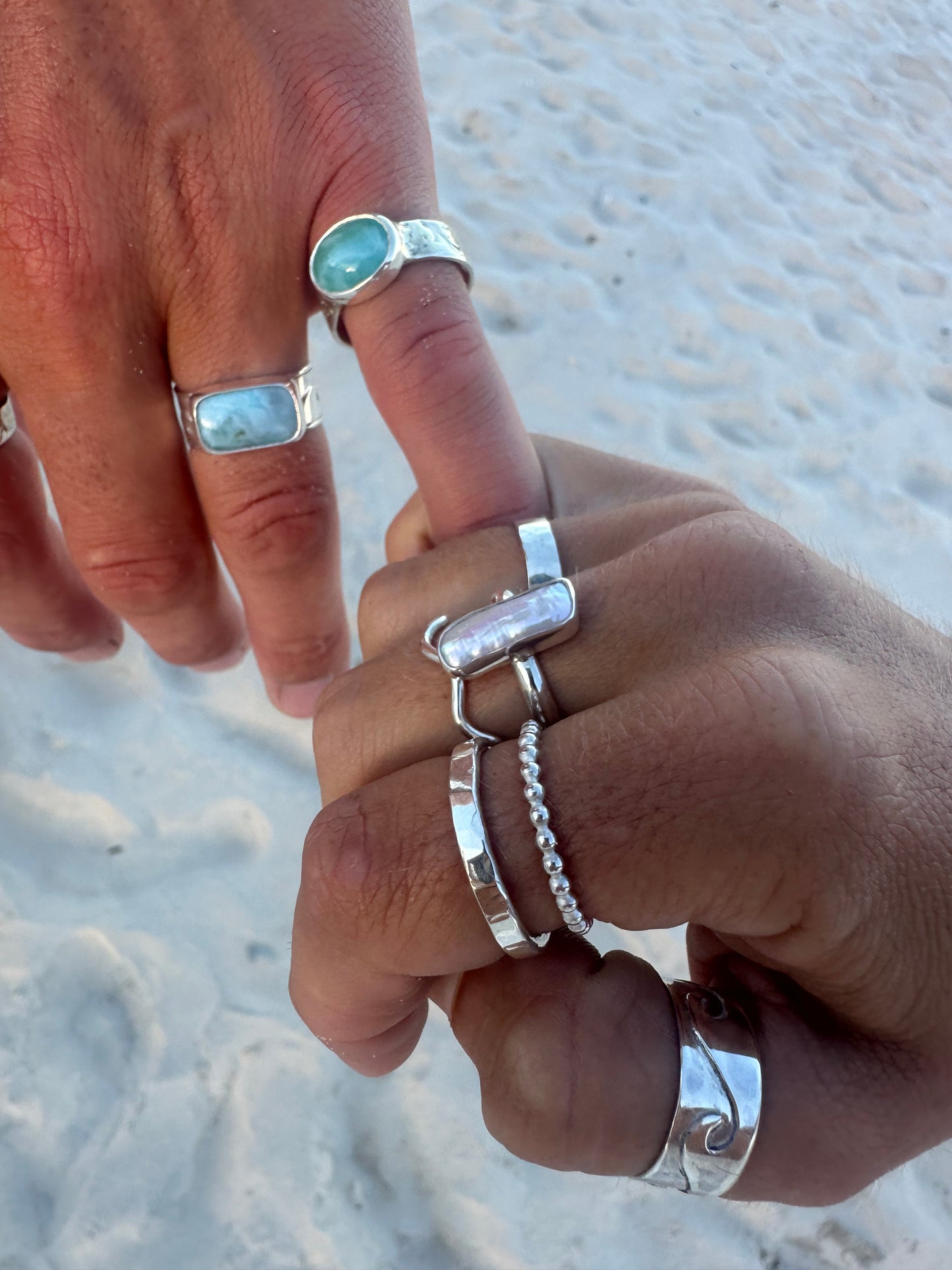 Bubble stacker ring