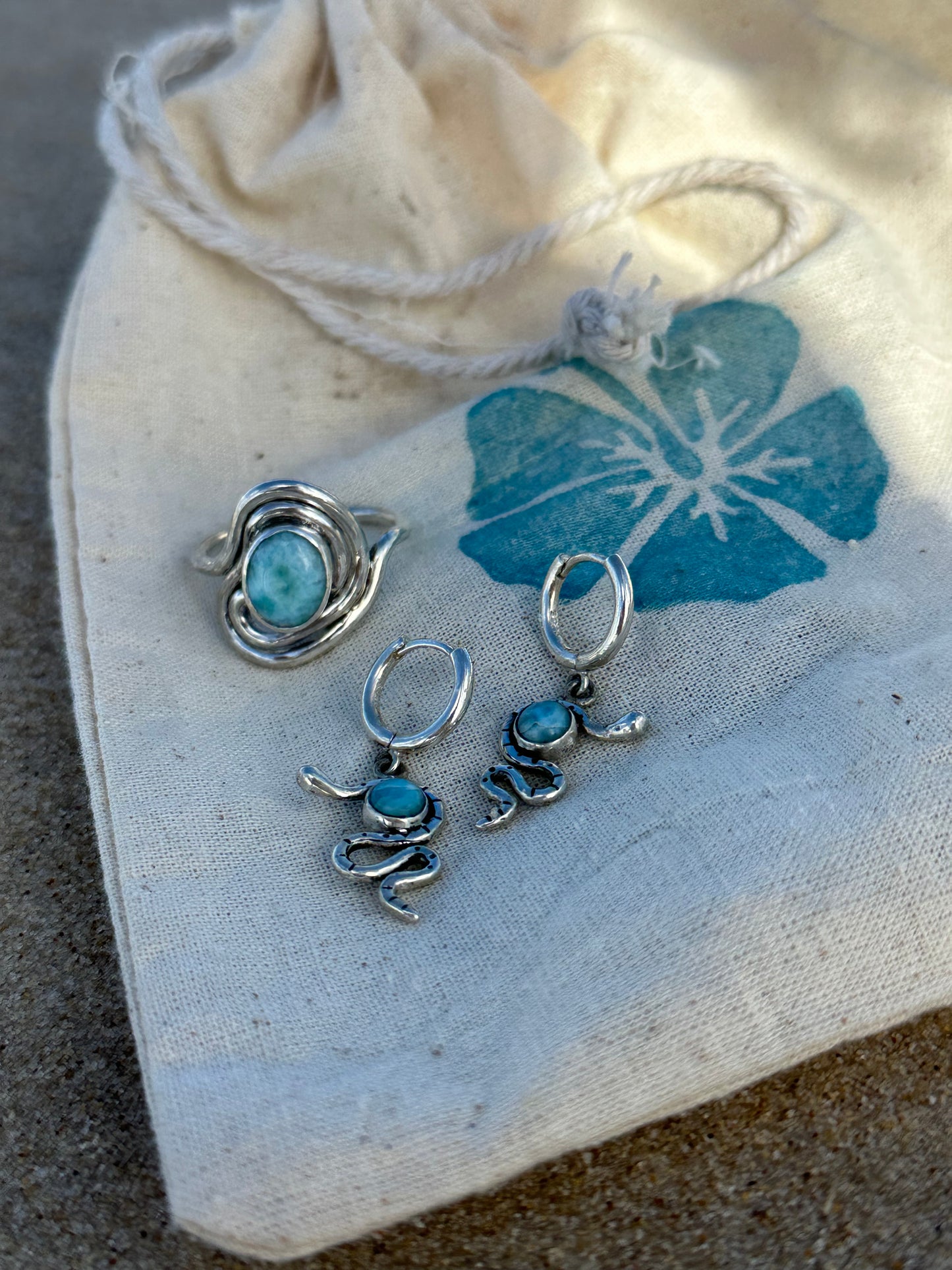 Snake earrings