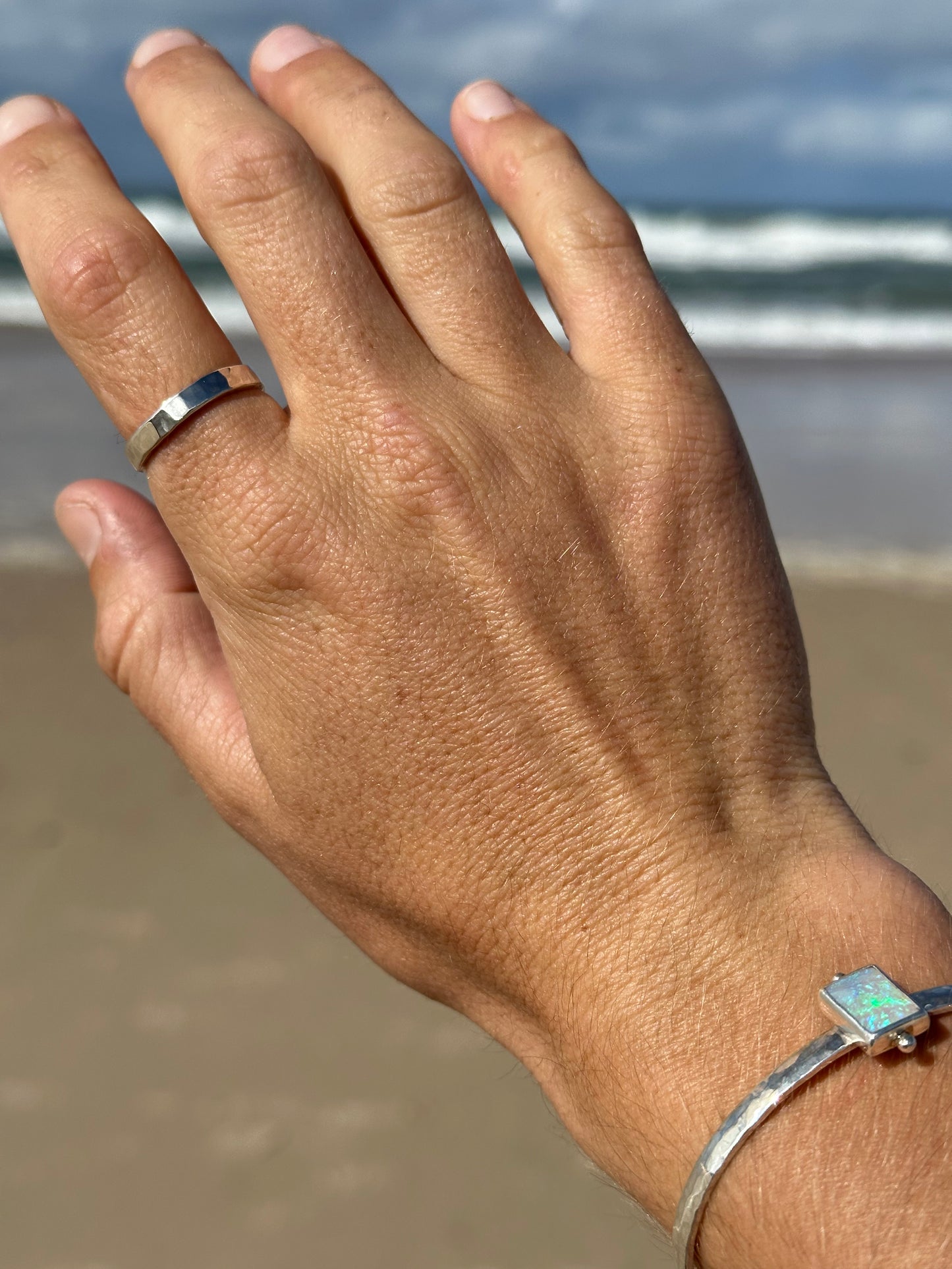 Opal cuff