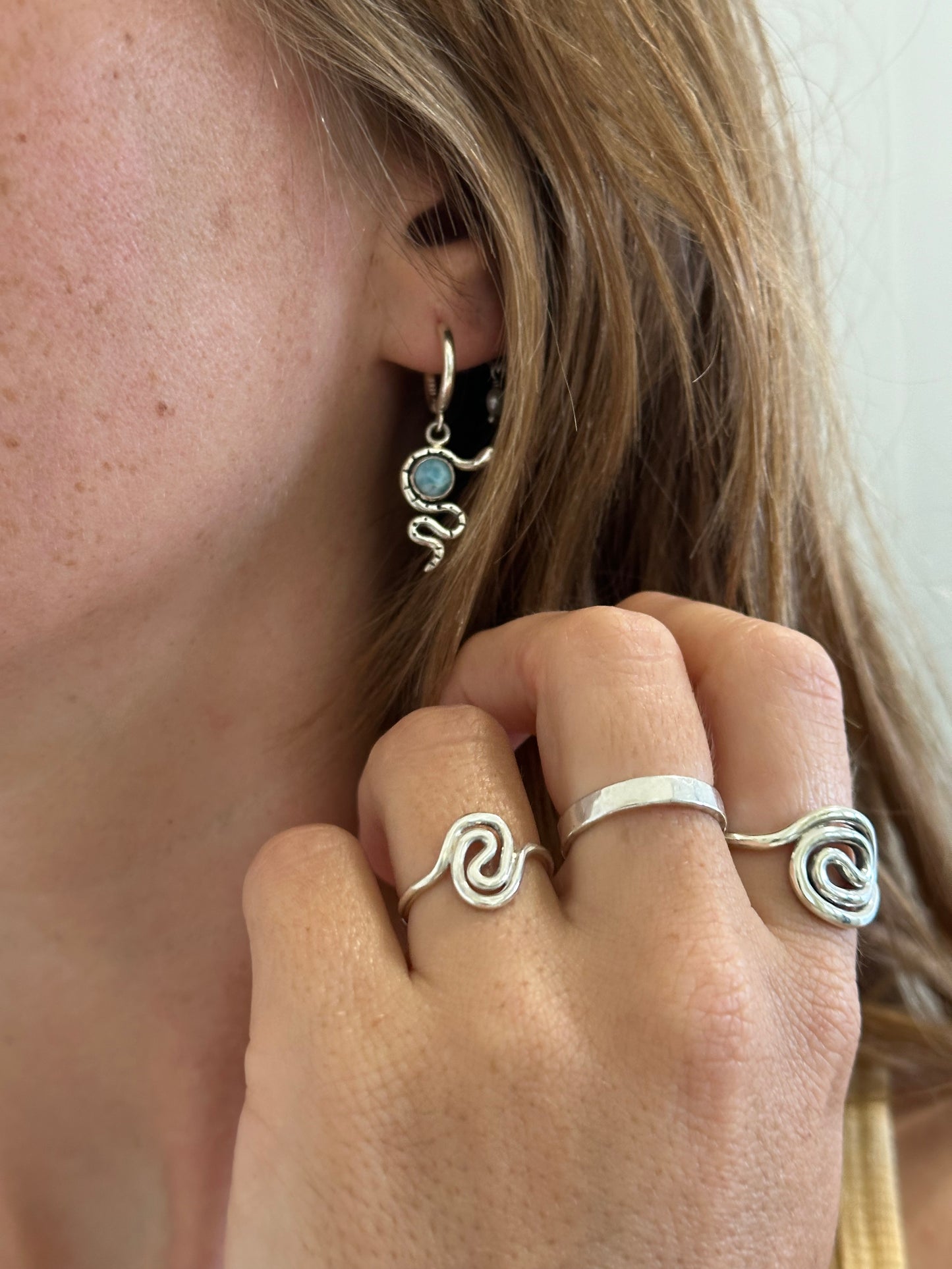Tree hollow ring small