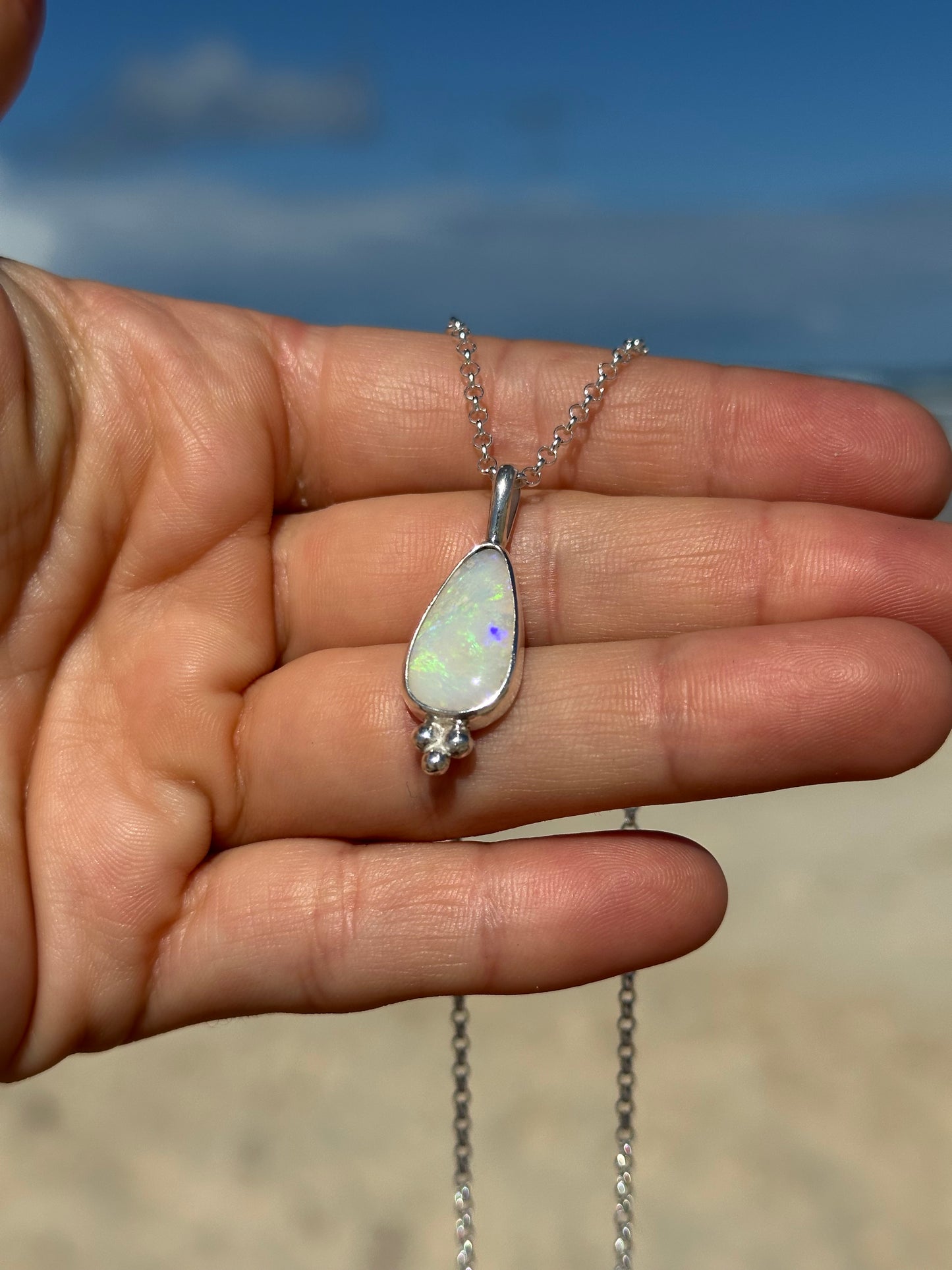 Opal light pendant