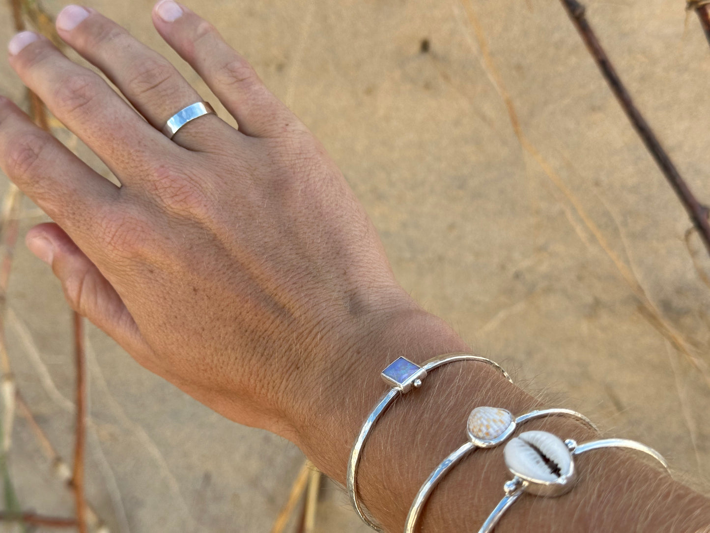 Opal cuff