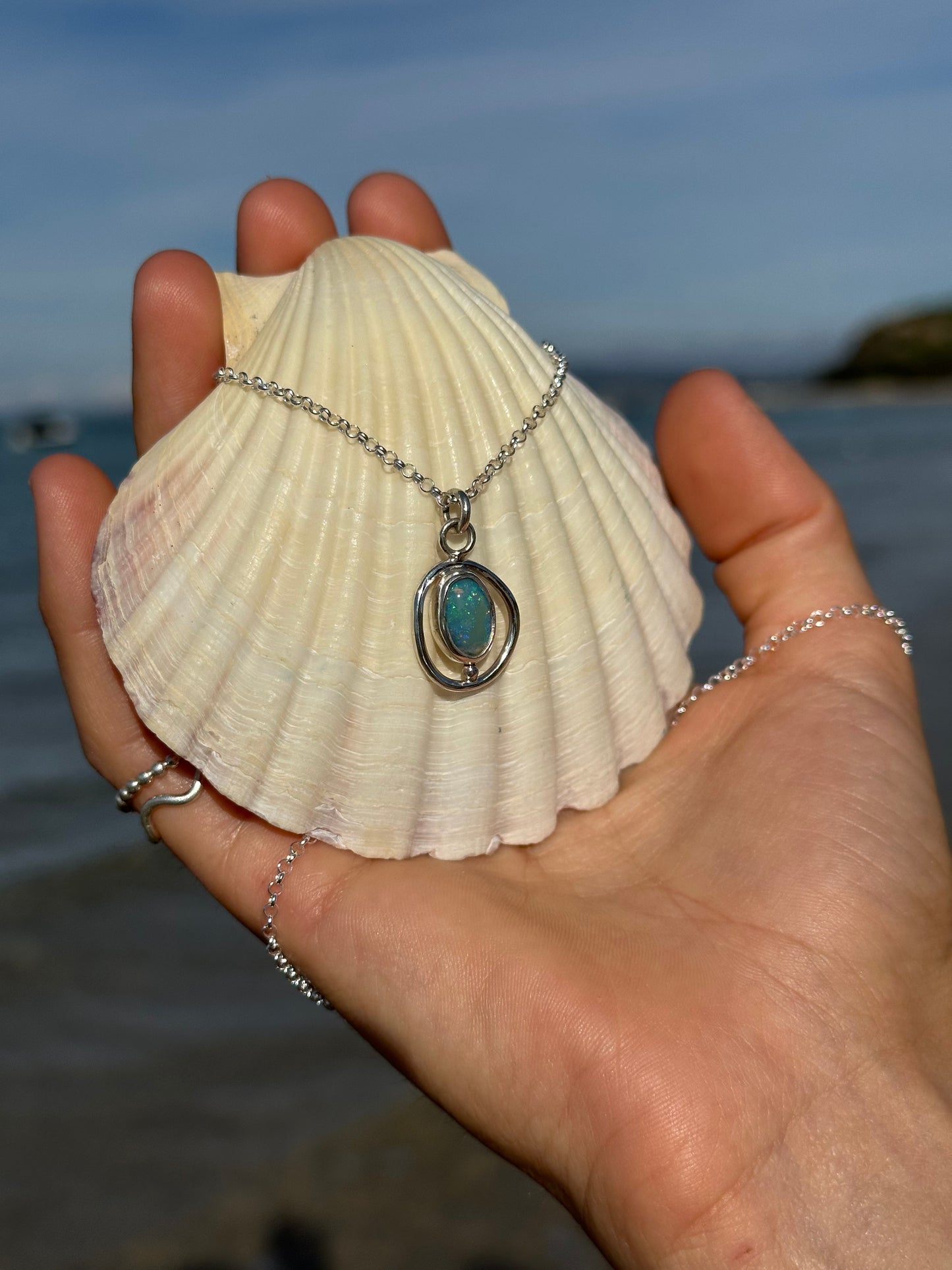 Opal pendant