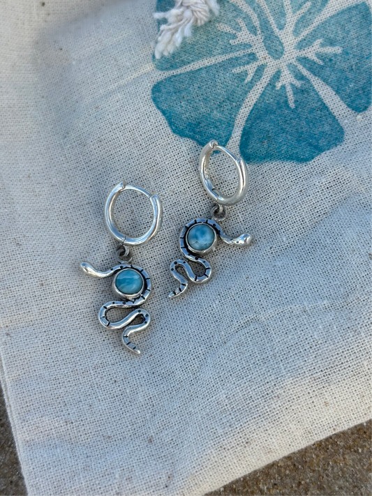 Snake earrings