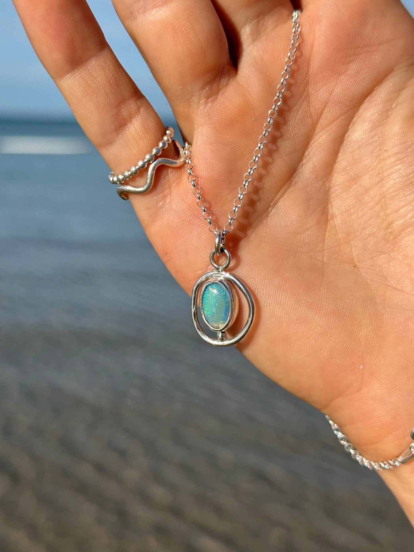 Opal pendant