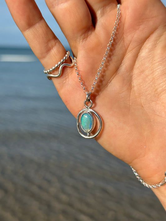 Opal pendant