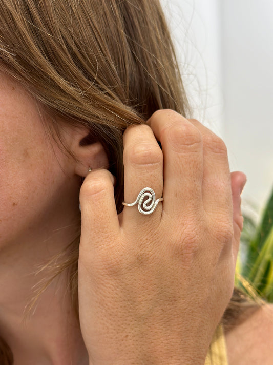 Tree hollow ring small