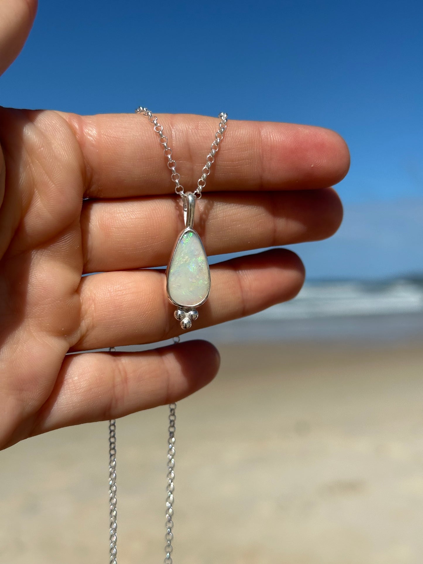 Opal light pendant