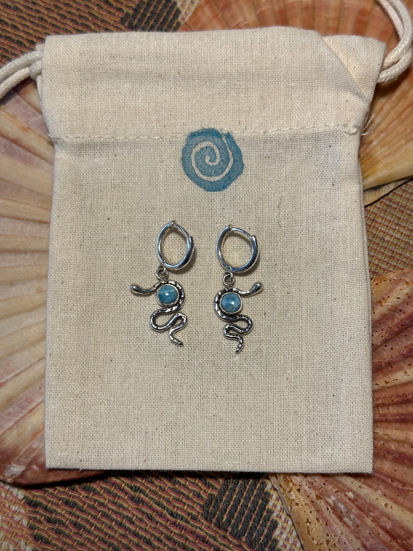 Snake earrings
