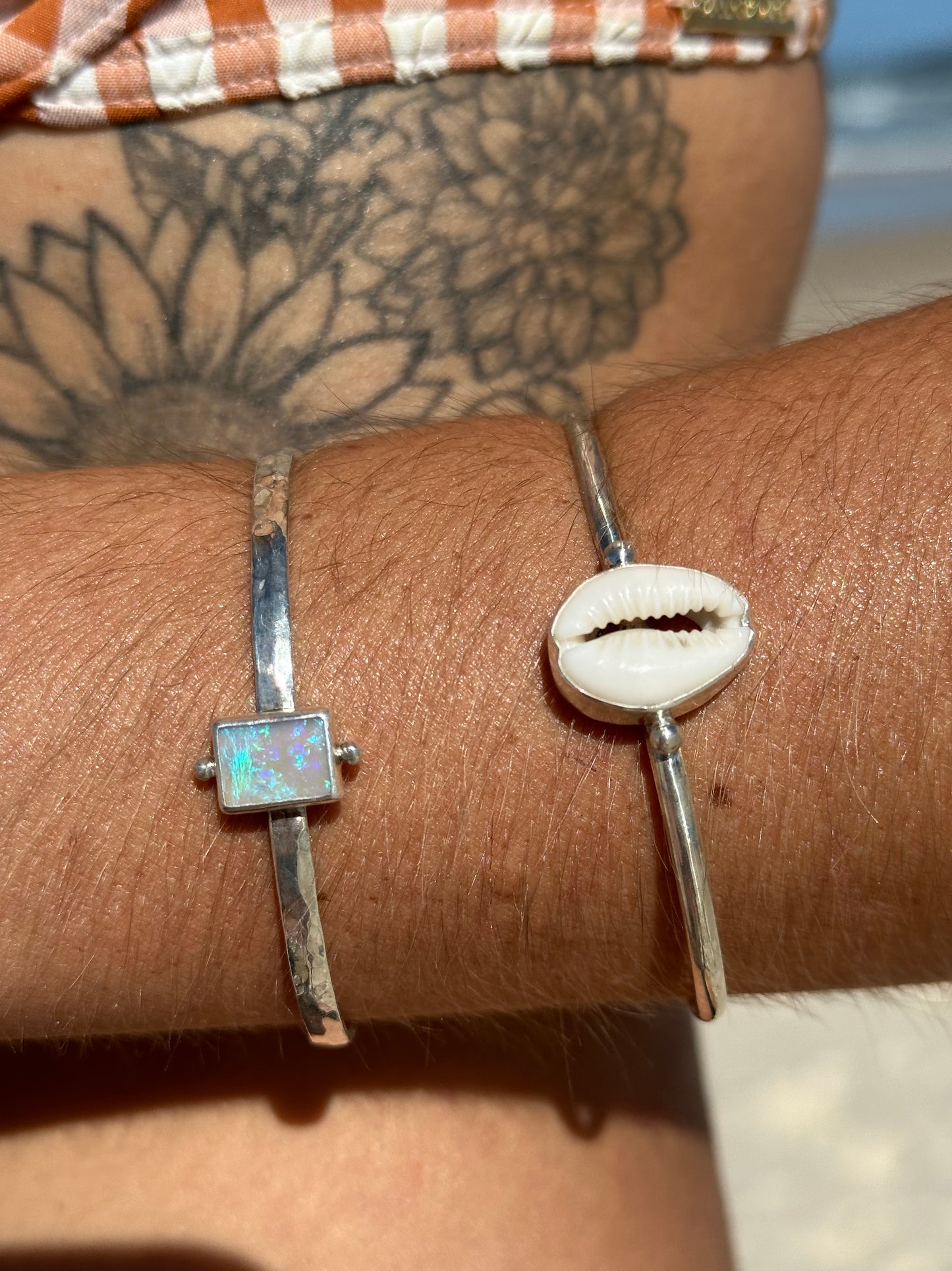 Cowrie cuff