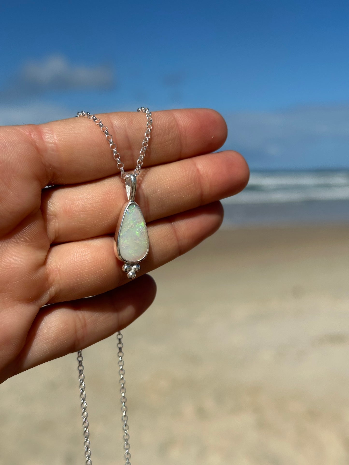 Opal light pendant