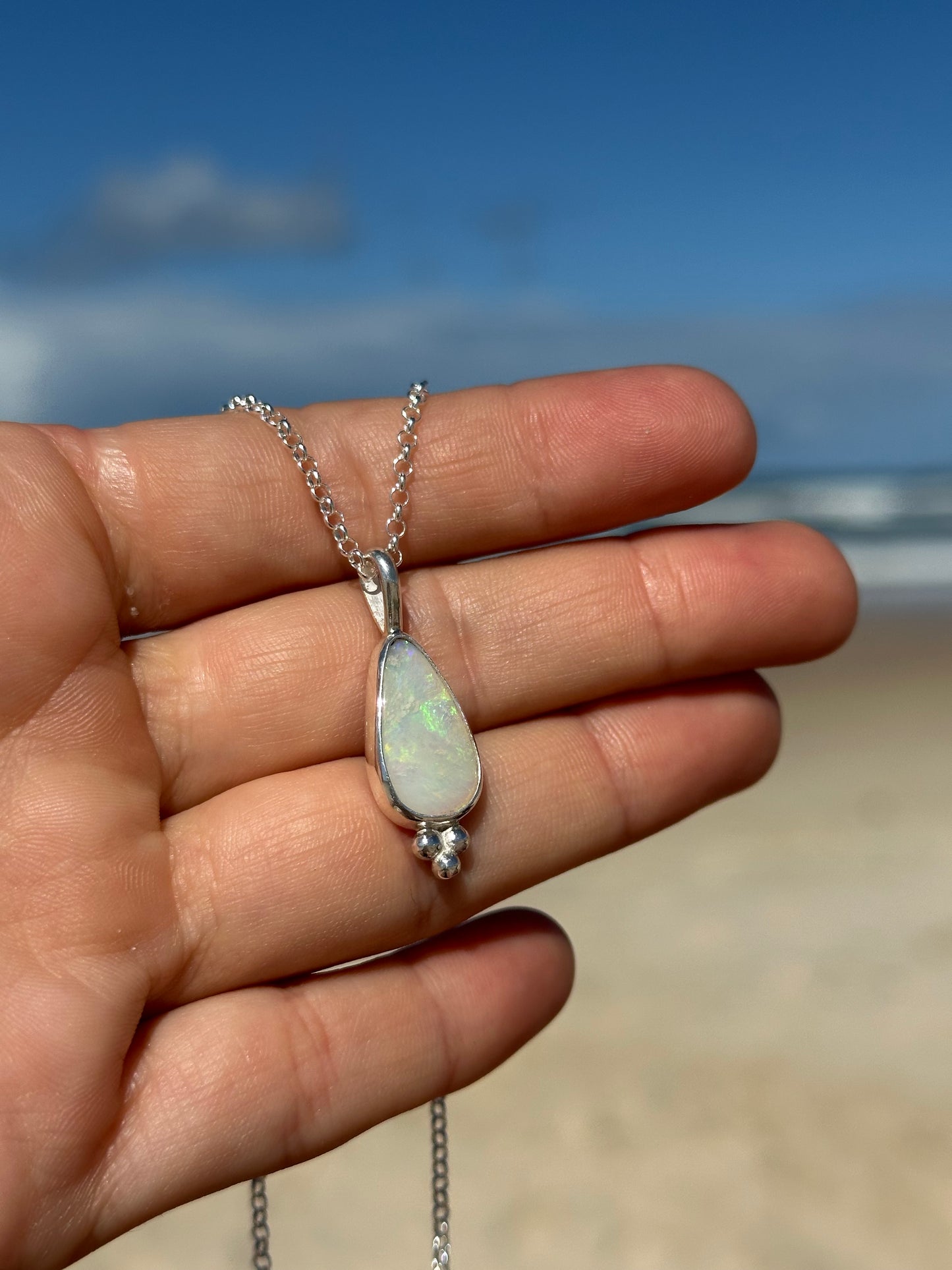 Opal light pendant