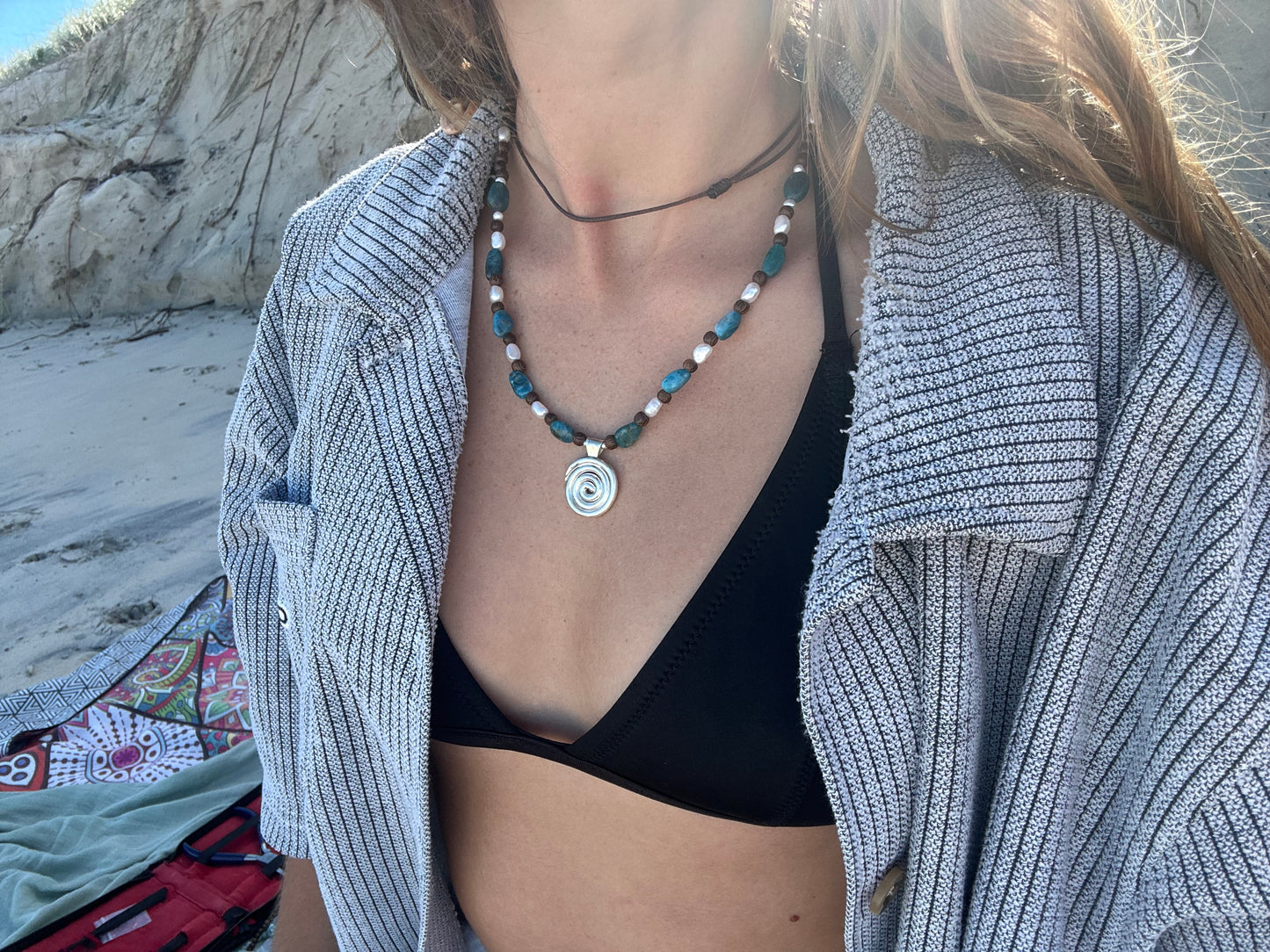 Spiral necklace