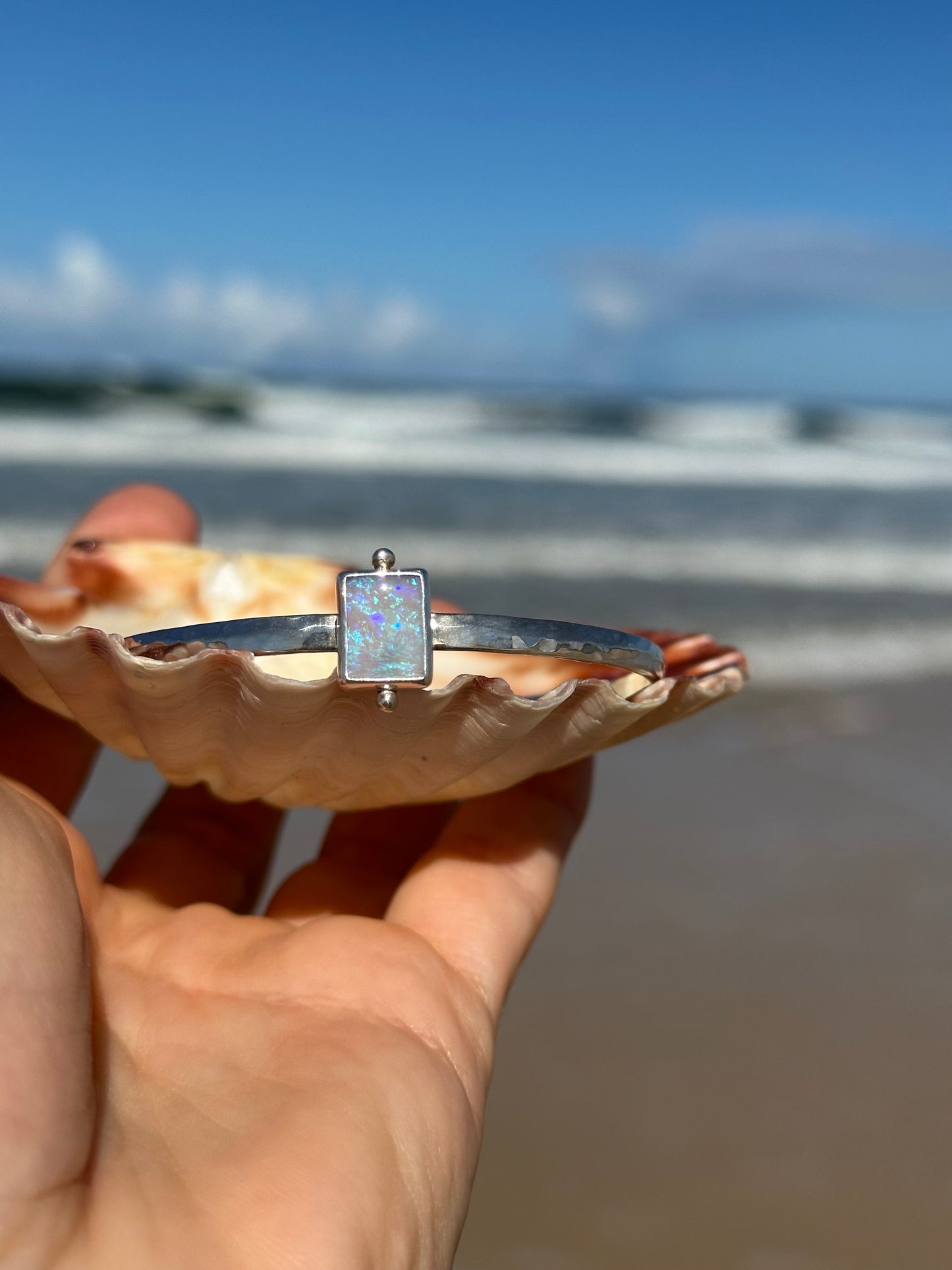 Opal cuff