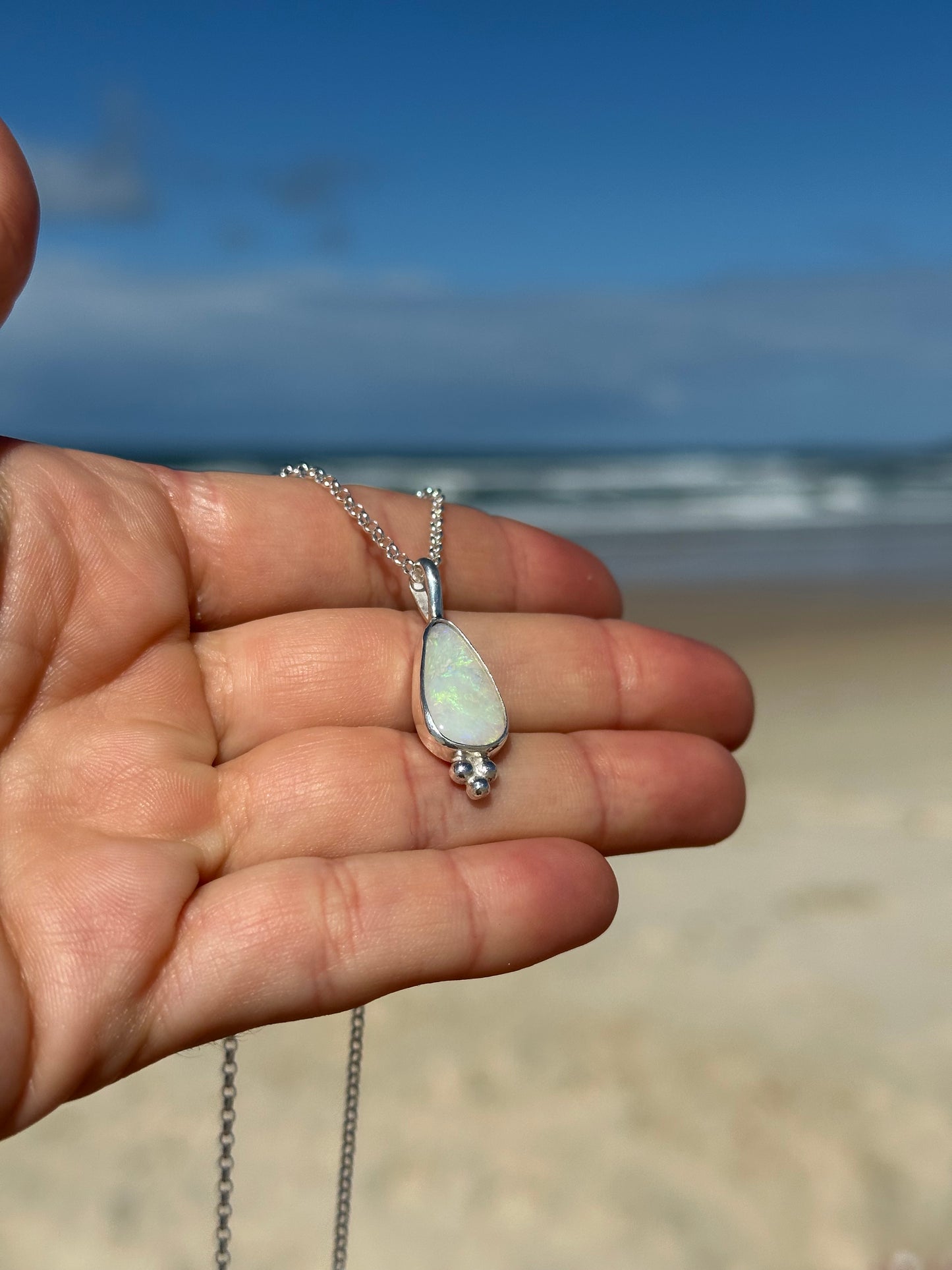 Opal light pendant