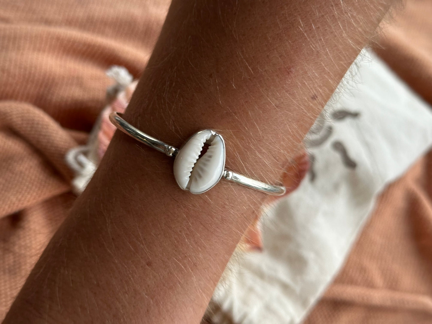 Cowrie cuff