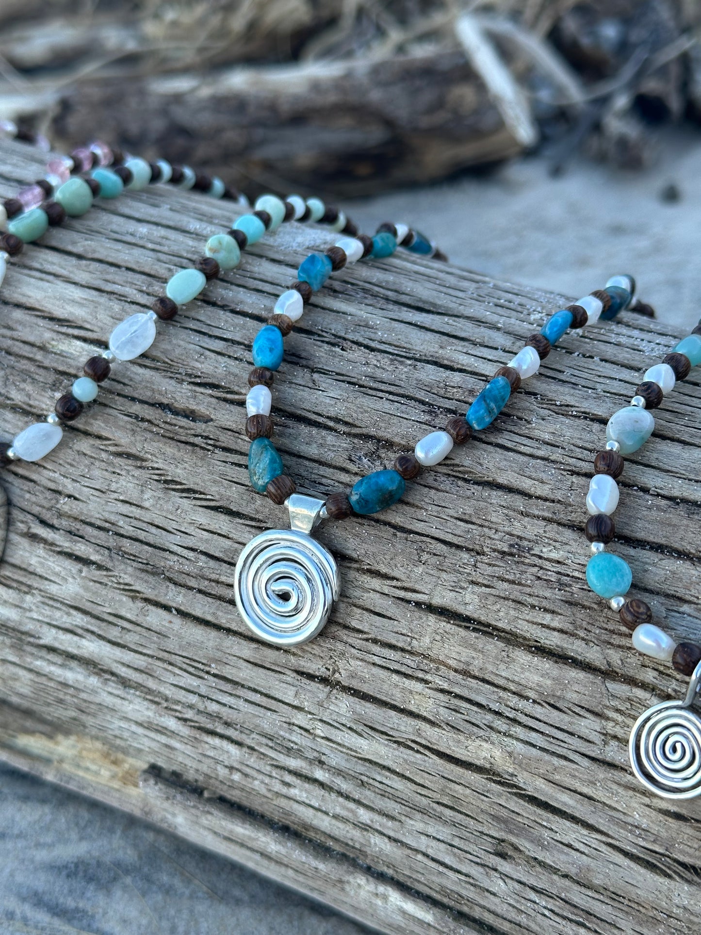 Spiral necklace