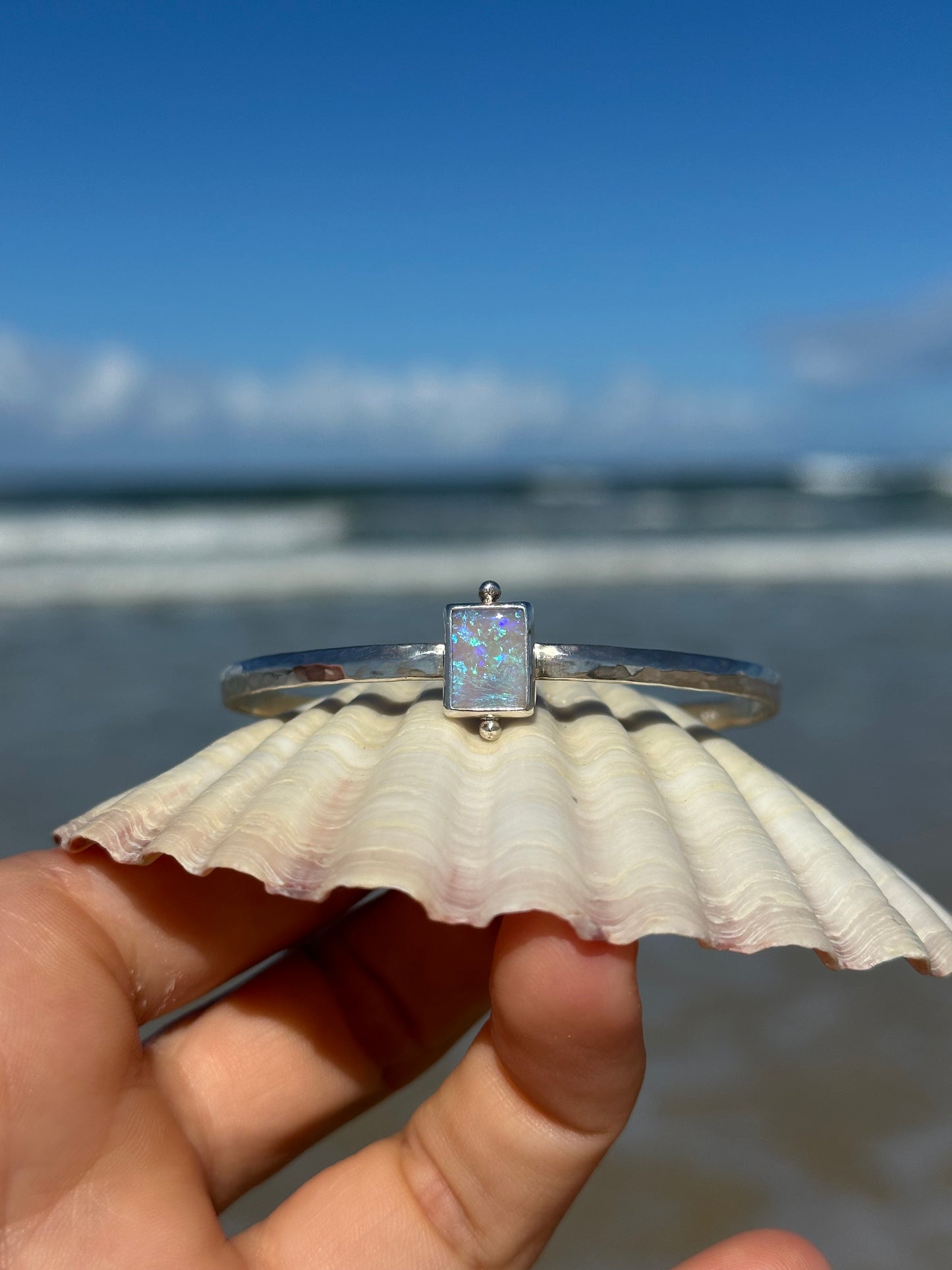 Opal cuff
