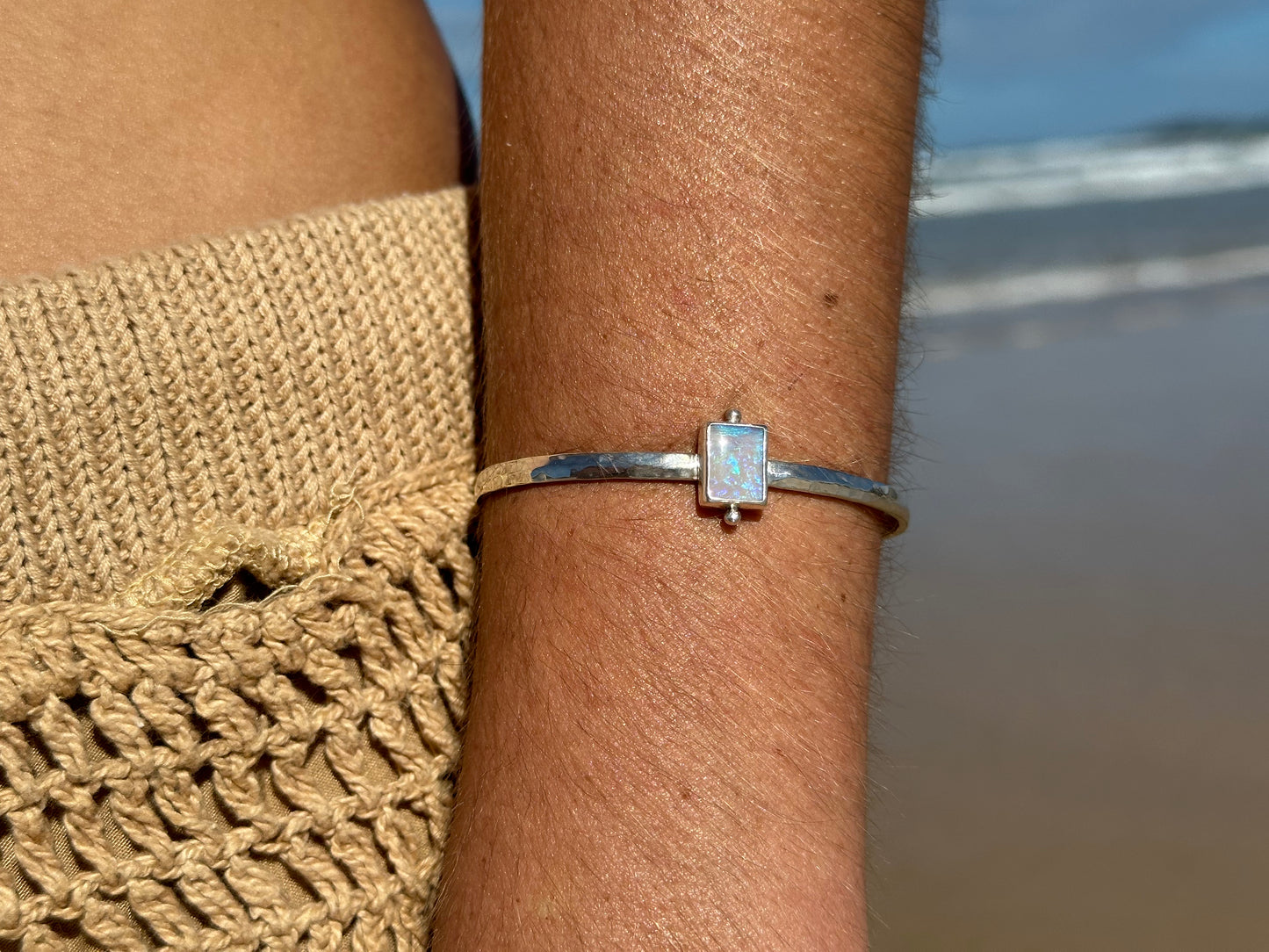 Opal cuff