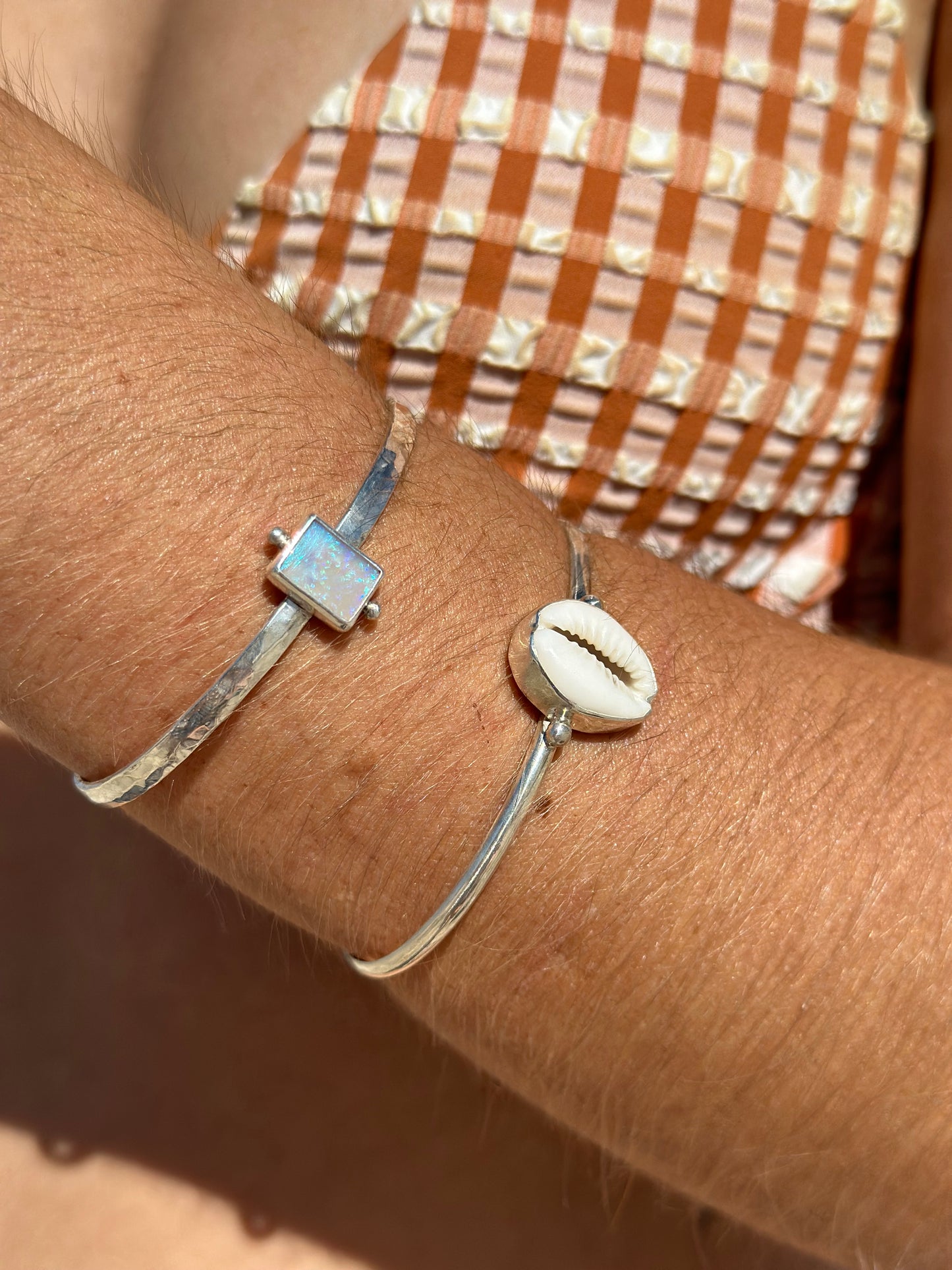 Cowrie cuff