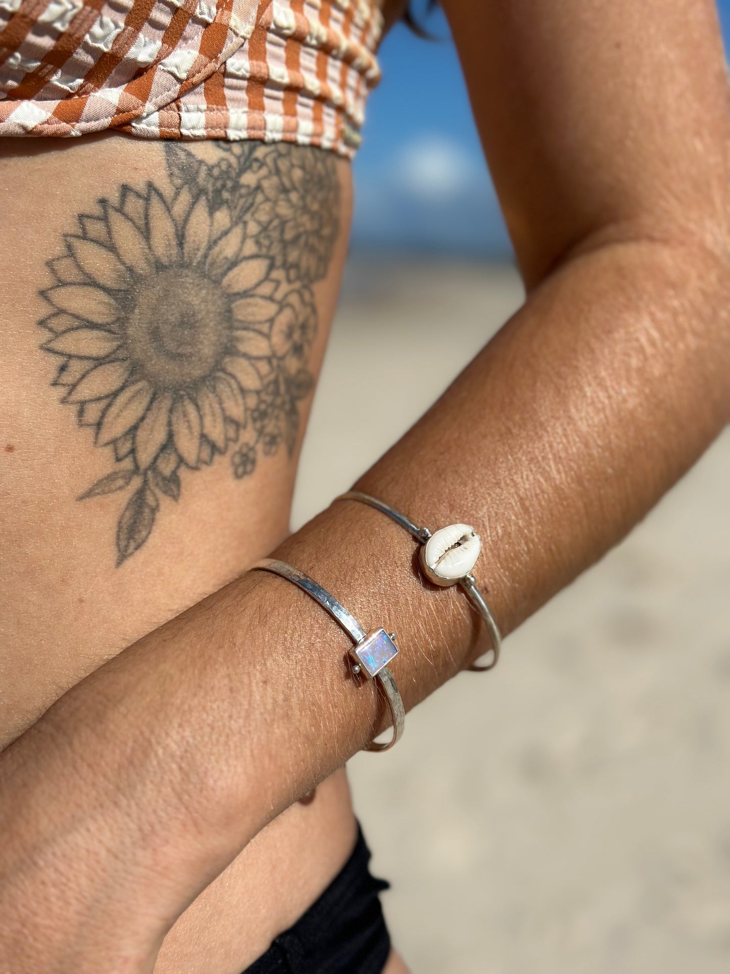 Opal cuff