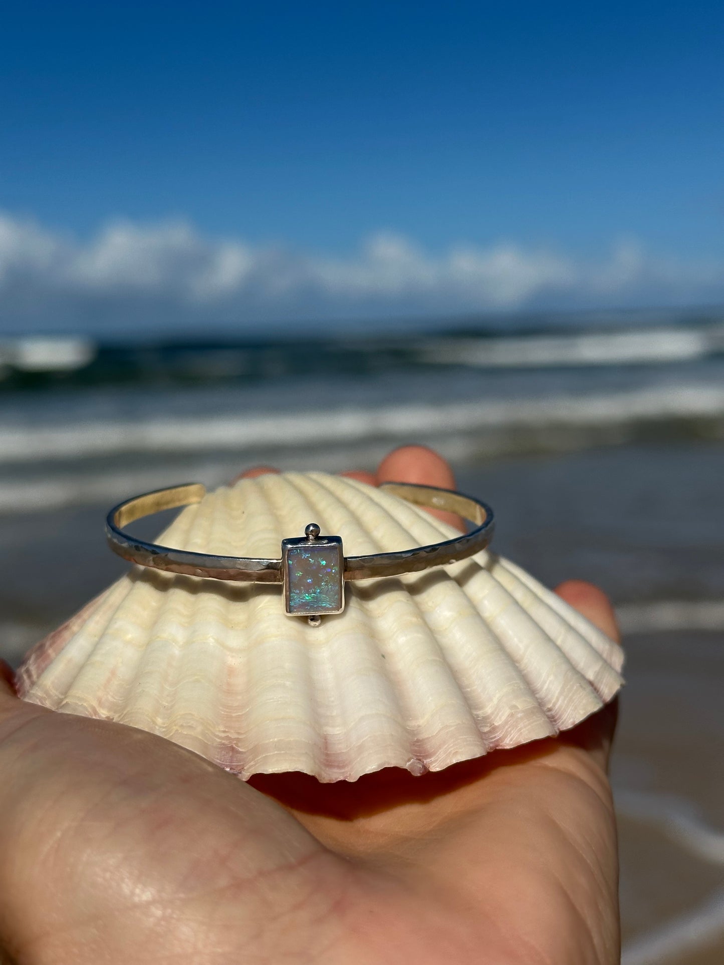 Opal cuff
