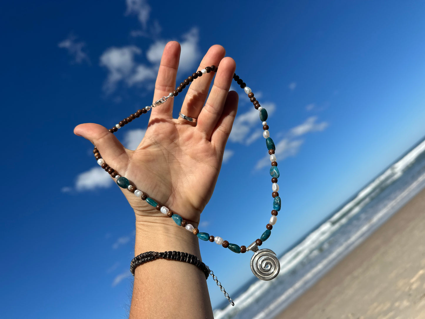 Spiral necklace